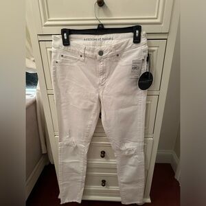 Articles of society white ripped jeans NWT Size 27